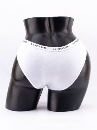 Слипы с эластичной резинкой и надписью "U.S. POLO ASSN" - фото 3