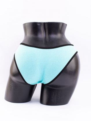 Слипы в рубчик с черной полоской - фото 3