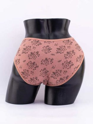 Слипы в горошек с цветочным принтом - фото 3