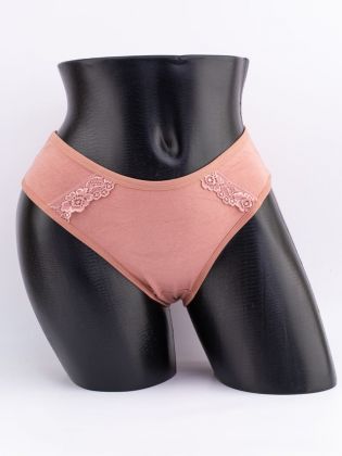 Слипы с кружевом по бокам - фото 1