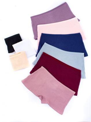 Шорты-трусы в рубчик - фото 2