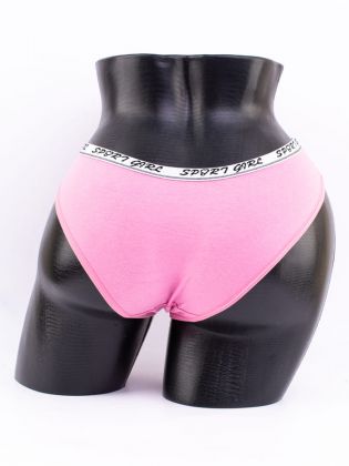 Слипы с эластичным поясом и надписью "sport" - фото 3