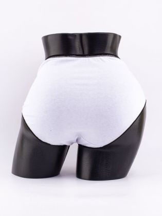 Слипы с кружевом и цветочным принтом - фото 3