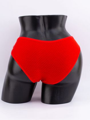 Слипы вафельные с кружевом - фото 3