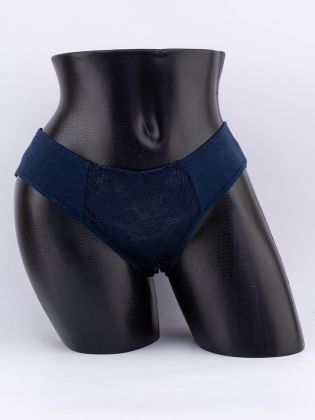 Слипы с кружевом спереди - фото 1