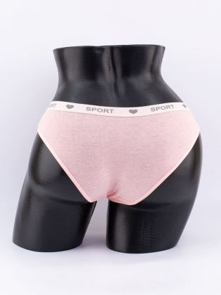 Слипы с эластичным поясом с надписью "sport" - фото 3