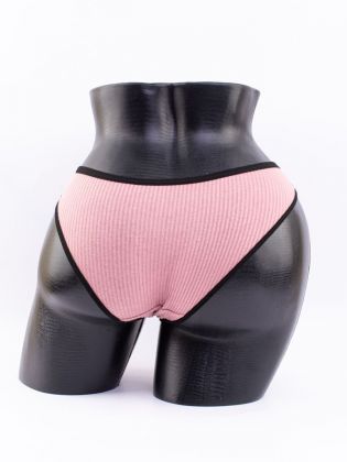 Слипы в рубчик с черной полоской - фото 3