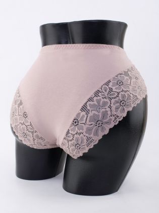 Слипы с цветочным кружевом - фото 3